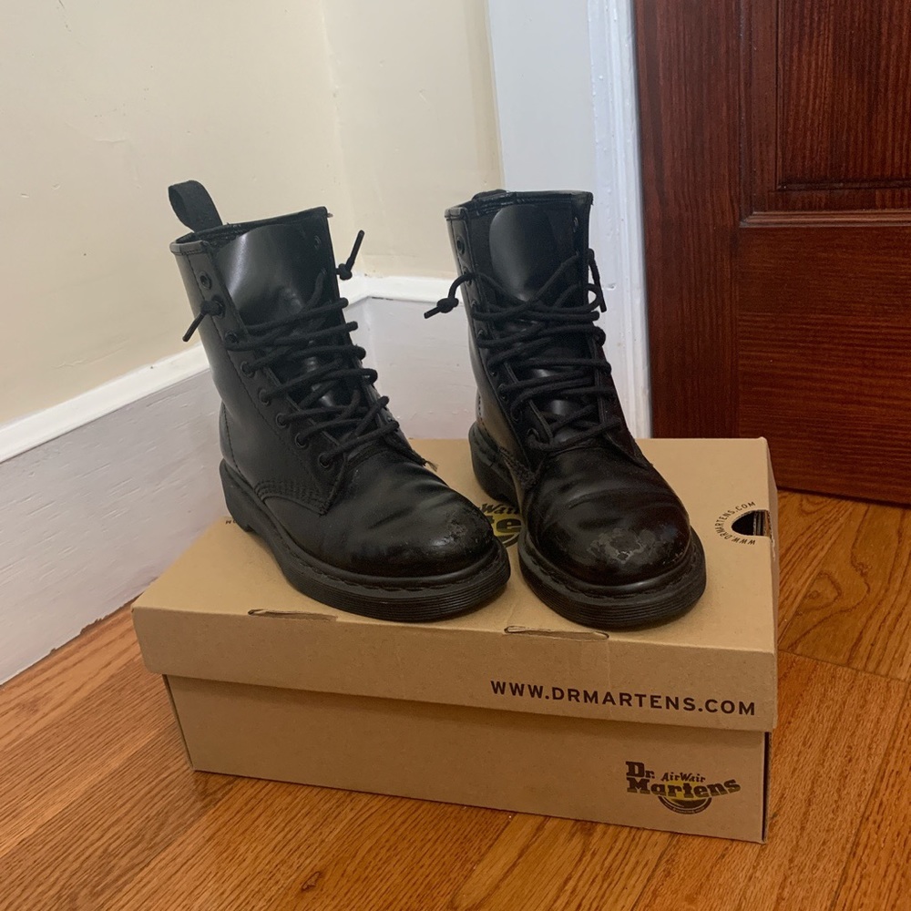 Dr Martens 1460 Mono Smooth Leather Boots